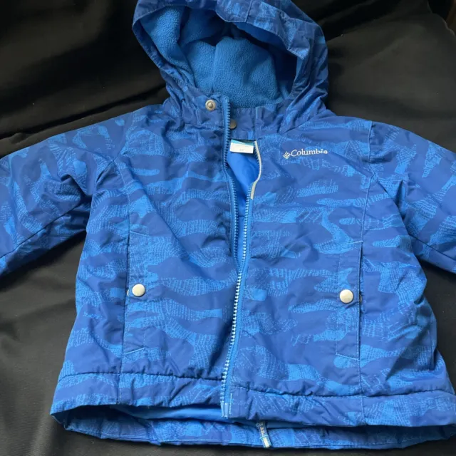 Columbia Snow and Winter Jacket Toddler 3T  Water Resistant Outgrown System