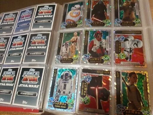 TOPPS Star Wars Force Attax Force Awakens Limited Edition Cards UK