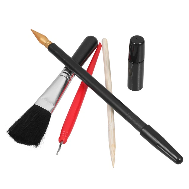 Aazon.co : Scratch Painting Art Tool, 9 Pieces Scratching Drawing