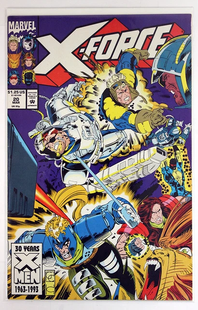 Marvel Comics X-Force #20 Mar.1993 Super Clean Condition!!