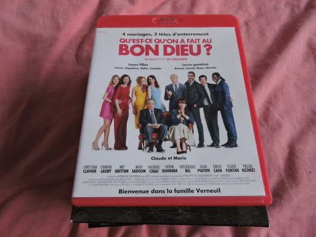 qu'est ce qu'on a fait au bon dieu ? - blu ray - bon état