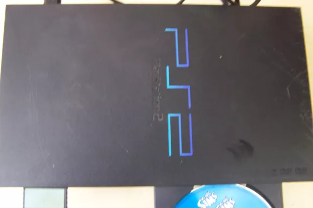 playstation 2 , jeux vidéo,console,jouet,sony,the Sim,mémory card 8 MB Sony