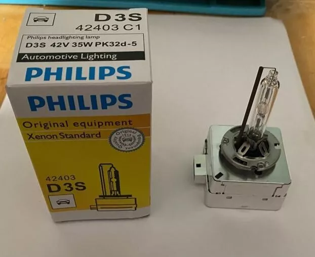 1 ampoule Xénon philips D3S xenstart neuve blanc haute puissance 