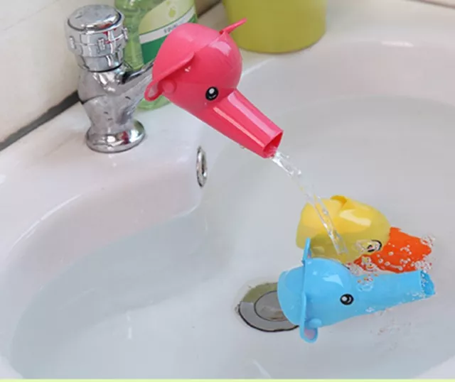 Children Water Tap Extender Faucet Kids Bathroom Toy Washing Hands Aids