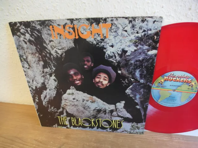 The Blackstones – Insight megarare Red Vinyl UK Lp mint- 1979 Reggae Roots Dub