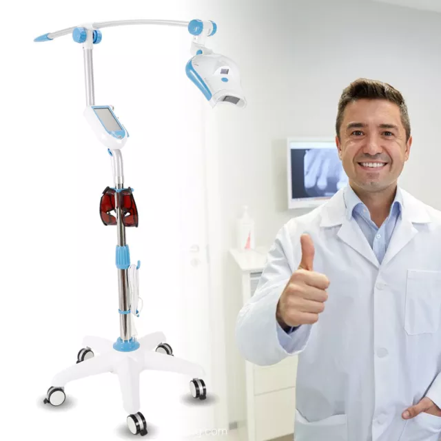 Dental Teeth Mobile Whitening Machine LED Cold Light Bleaching Accelerator Lamp