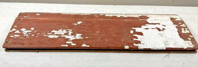 AUTHENTIC OLD WISCONSIN BARN WOOD BOARD 18 x 5 1/4 x 3/4 Reclaimed Crafts Lot L