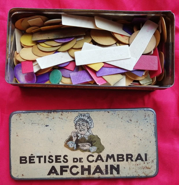 VINTAGE JETONS EN OS ANCIEN POKER NAIN JAUNE 421 Jeu De Cartes EUR 12