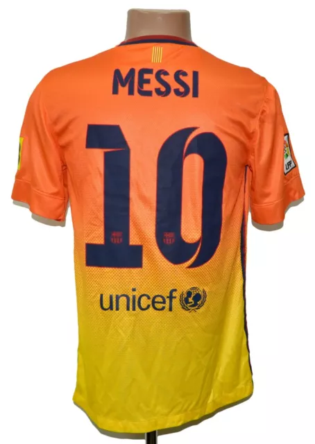 Barcelona Spain 2012/2013 Away Football Shirt Jersey Nike Size S #10 Messi