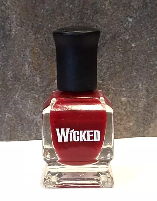 WICKED Deborah Lippmann Nail Polish ~ Girl On Fire ~  cherry darker red, mini