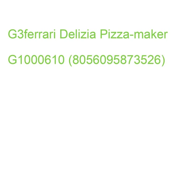 G3ferrari Delizia Pizza-maker G1000610 (8056095873526)