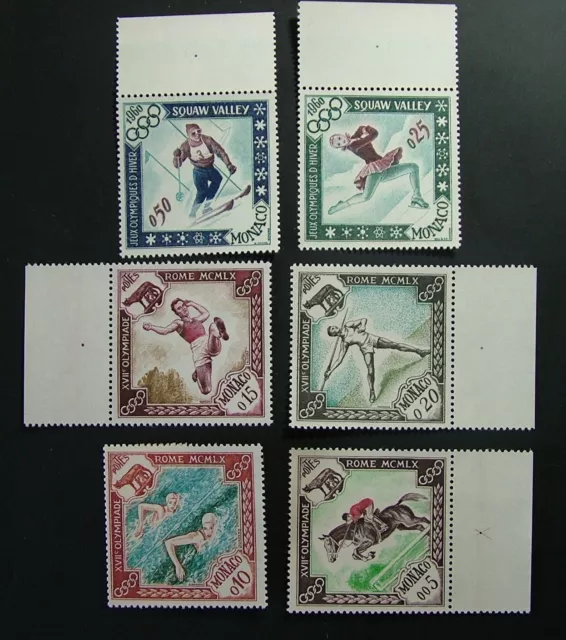 München 1960 Olympiade ROM Und Squaw Walley MNH