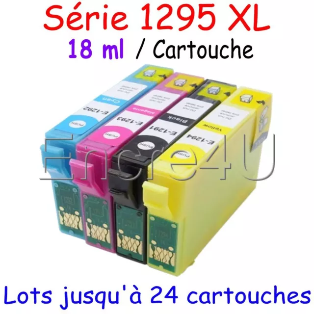 T129 XL (non-OEM) Pack de 24 cartouches compatibles impr. Epson Stylus WorkForce