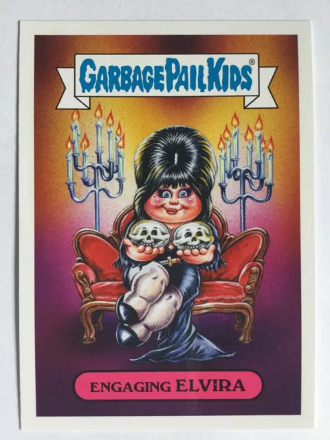 Garbage Pail Kids Sticker Revenge Of Oh The Horror-Ible 13a Engaging Elvira