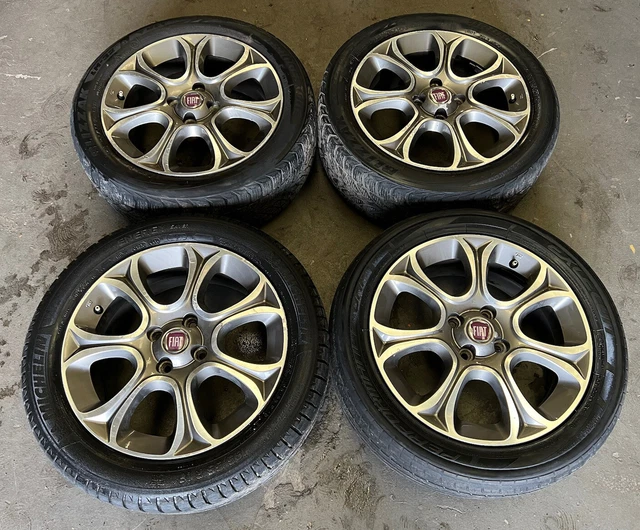 GENUINE OEM FIAT GRANDE PUNTO 16” 4x100 ALLOY WHEELS X 4 HONDA TOYOTA £