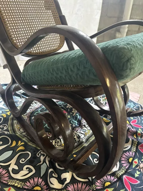 Antique Bentwood Rocking Chair.