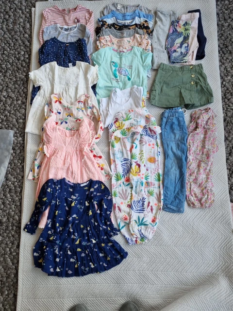 Girls Age 3-4 Bundle Of Clothes Next M&S Monsoon Tu summer outfits