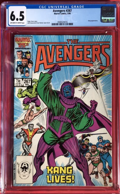Avengers #267 1st Appearance Council of Kangs CGC 6.5 F+ Marvel Comics (1986)