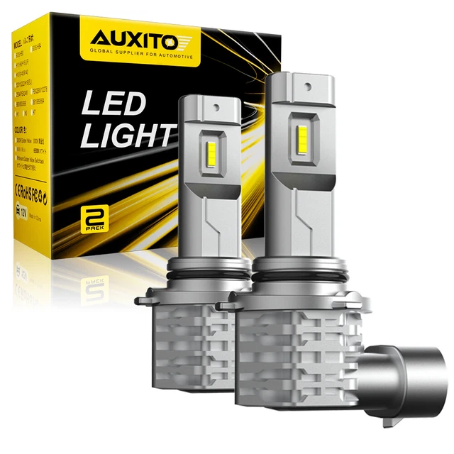 9006 HB4 LED Headlight Super Bright Bulbs Kit 6500K White 3400lm High Beam Combo
