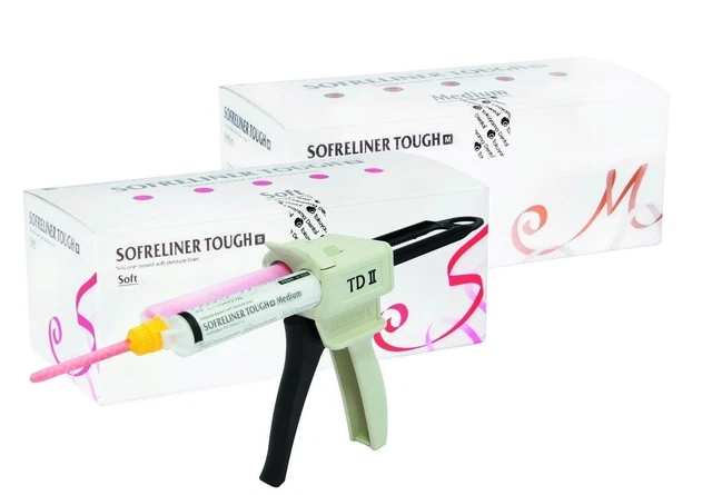 TOKUYAMA Dental Sofreliner Tough Chairside Soft Denture Reline Material