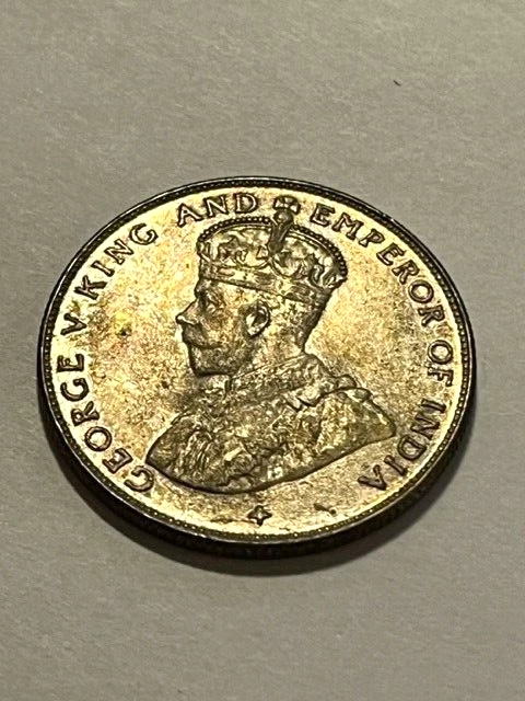 1920 Straits Settlements Silver 50 Cents XF #16021