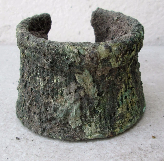 Ancient Khmer Bronze  Warrior Bracelet Bangle
