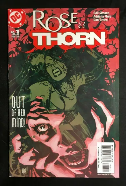 Rose And Thorn 1 Adam Hughes Cover Art Vf+ Vol 1 Batman Catwoman Dc Comic