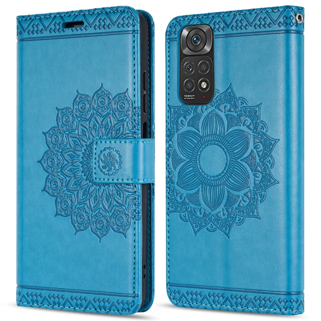 Coque pour Xiaomi Redmi Note 11/11S, Housse de Protection Pliante Étui Portable