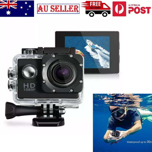 HD1080P Sport Cam Action Camera DV Video Recorder GoPro Camrecorder WaterproofAu