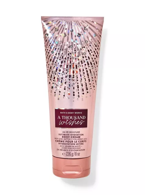 BATH AND BODY WORKS Ultimate Hydration Body Cream - A Thousand Wishes