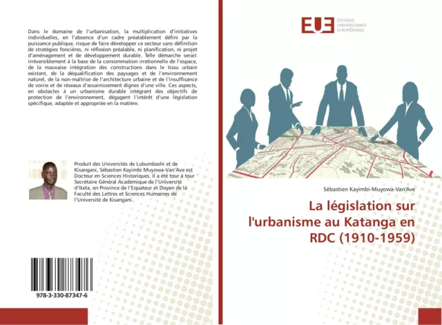 La législation sur l'urbanisme au Katanga en RDC (1910-1959) Taschenbuch 52 S.