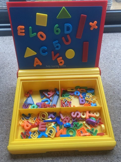 EARLY LEARNING CENTRE Magnetic Board Alphabet Shapes Numbers £11.99 ...
