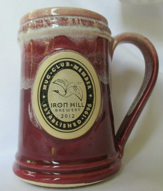Iron Hill Brewery 2012 Club Member Beer Stein Mug