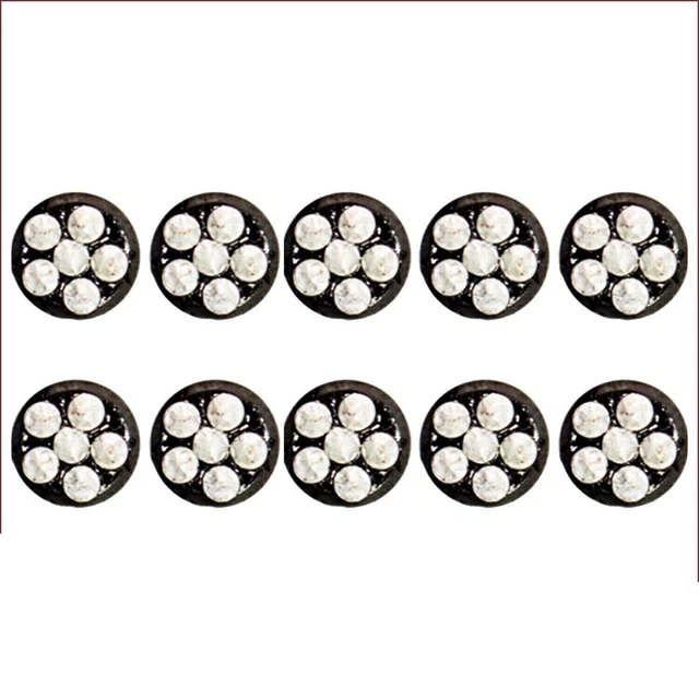 Imán de racimo de seis estrellas Acupressure Sujok 6 mm diámetro AP-339 (Juego de 10)