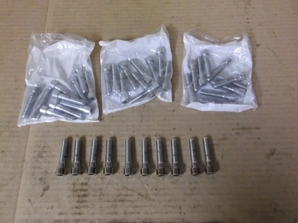 400 3/8”-24 x 1 3/4" Smooth Chrome Socket Head Cap Screws