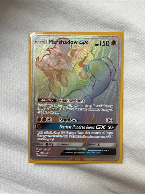 Pokémon TCG Marshadow GX Burning Shadows 156/147 Holo Secret selten
