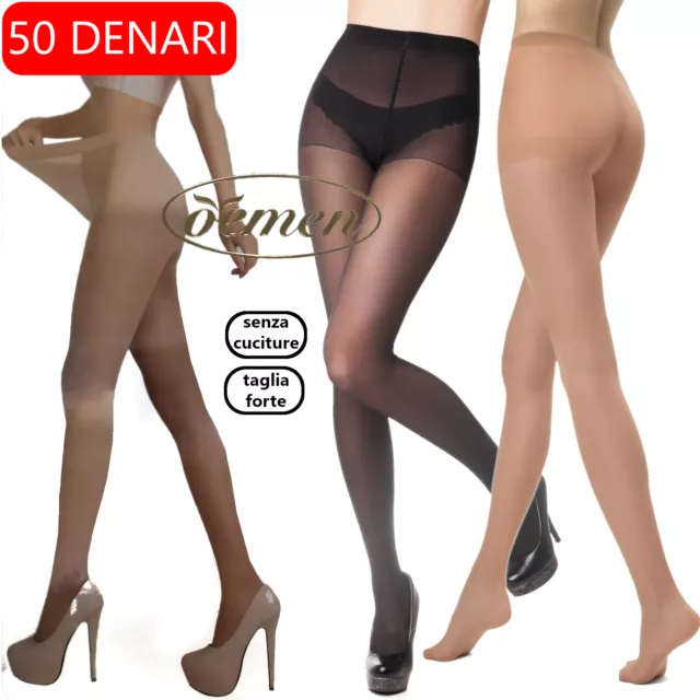 12 Paia Collant  Repose 50 - 20 Denari Elasticizzato Riposante Defaticante