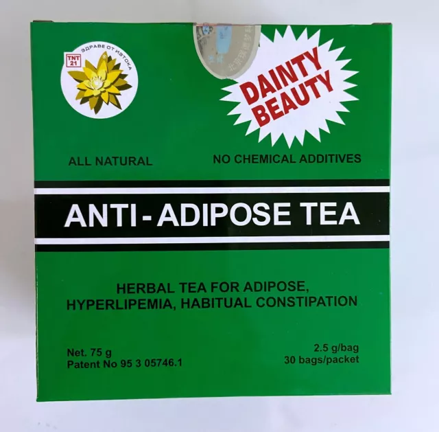 Té antiadiposo pérdida de peso efecto laxante efecto desintoxicante té verde 75 g 2