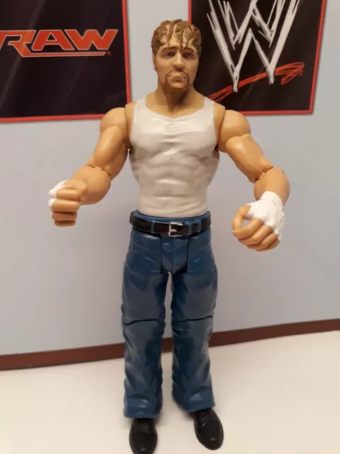 Jon Moxley/ Dean Ambrose Wrestling Figur Jakks WWF WWE WCW NWO Mattel AEW Top