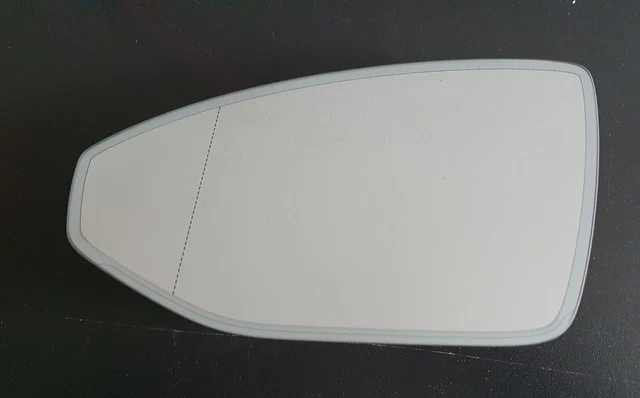 VAN WEZEL Spiegelglas Außenspiegel Links für AUDI A4 B9 Allroad A5