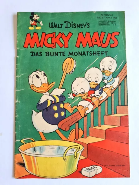 Micky Maus Heft Nr.2  Original Ehapa 1952                    2600