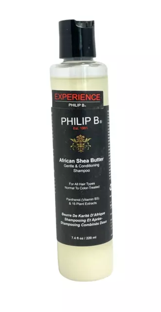 Philip B African Shea Butter Gentle & Conditioning Shampoo All Hair Types 7.4oz.