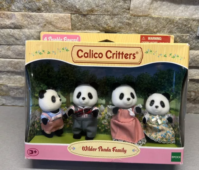 SYLVANIAN FAMILIES WILDER Panda Bear Family Bamboo New Retired Calico Critters 99.99 PicClick UK