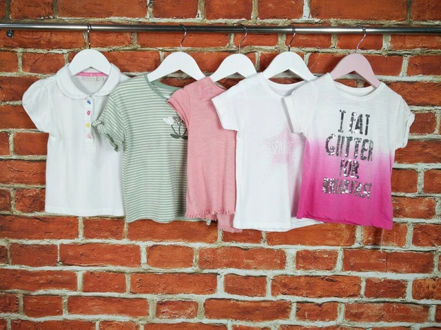 Girls Bundle Age 2-3 Years Next Jojo Maman Zara Etc T-Shirts Polo Sequins 98Cm