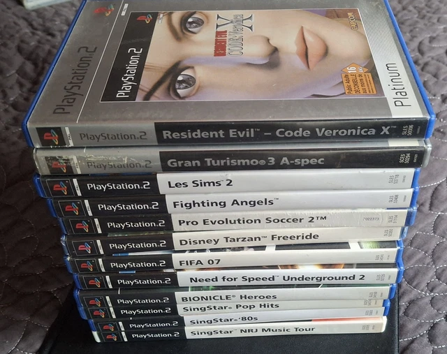 Lot De 15 Jeux Sony PlayStation 2 PS2 PAL FR - Testés Et En Bon état