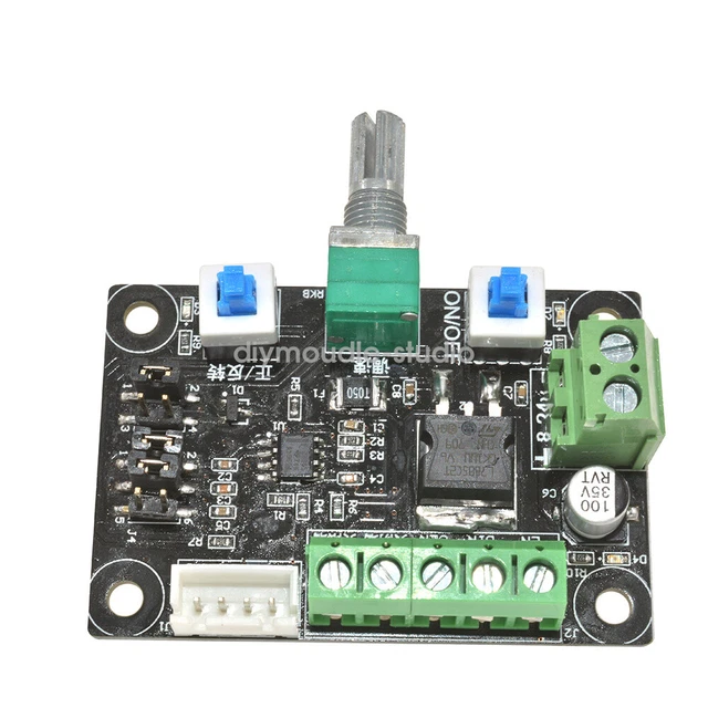 2PCS DC12V-24V Stepper Motor Driver PWM Pulse Signal Generator Speed Controller