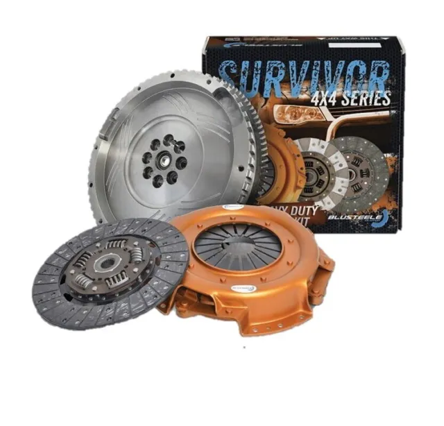 Survivor Heavy Duty 4X4 Clutch Kit Inc. Flywheel For Hilux KUN26R 1KD all models