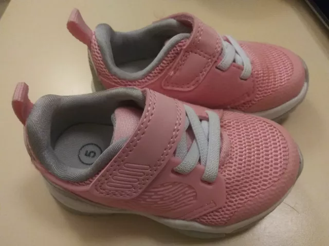 Baby Girls' Cat & Jack Pink Tennis Shoes Size 5