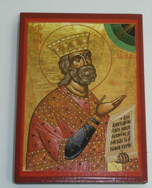 Ikone Hl.Prophet David Icon Ikonen Icoon Icona икона St. profeta prophète David