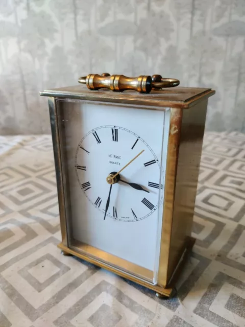 Metamec quartz carriage clock movement new arrivals
